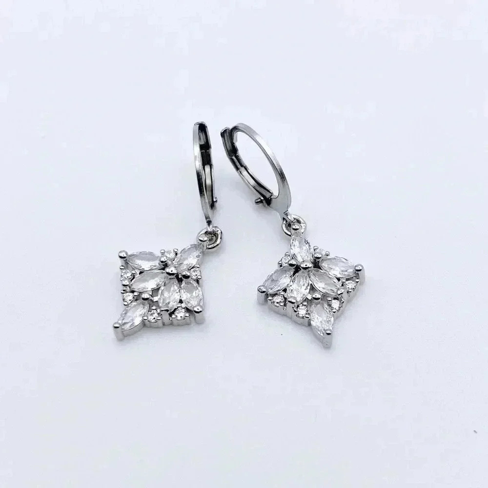 SILVER Hoops Earrings
